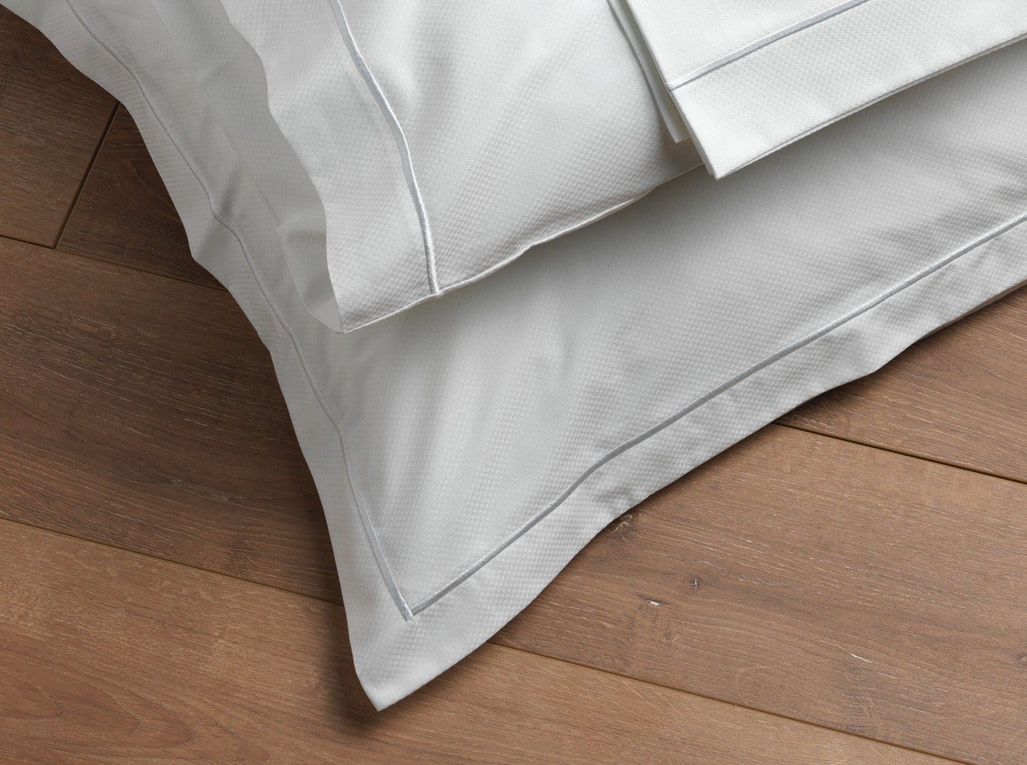 300TC Check Sheet with Pleats