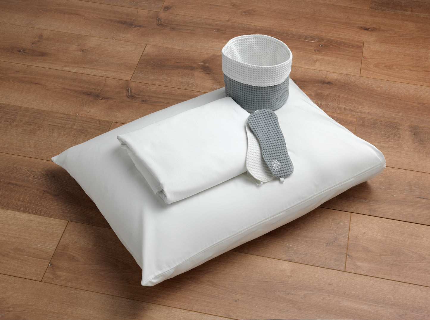 Σετ λευκά σεντόνια percale