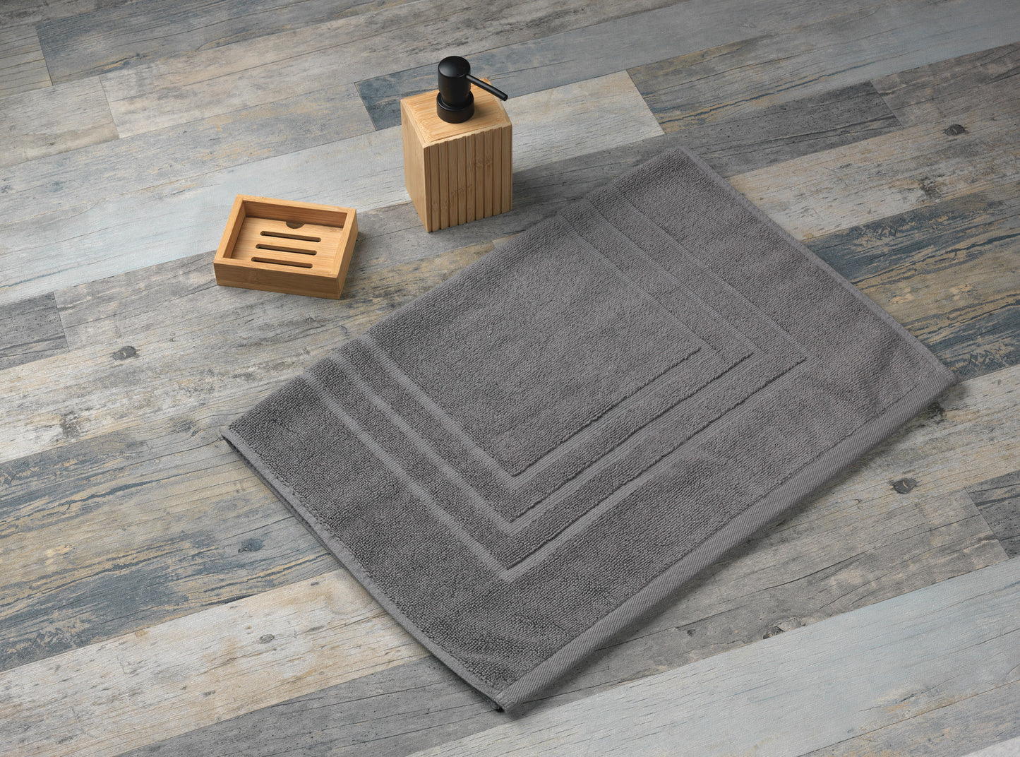 Bath mat frame