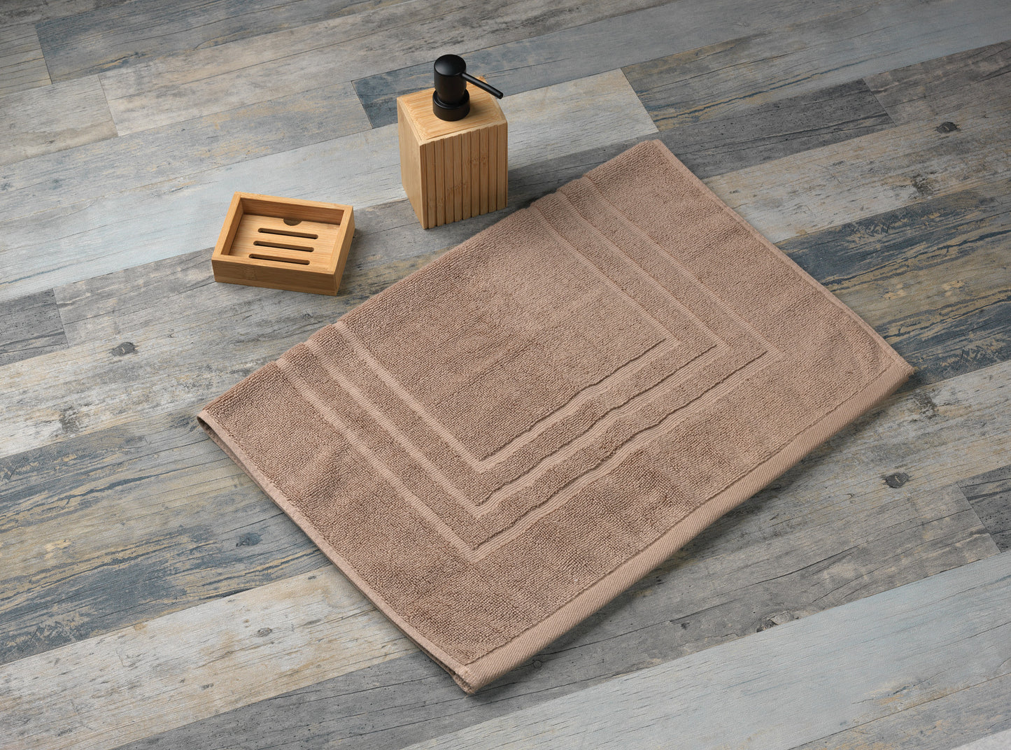 Bath mat frame